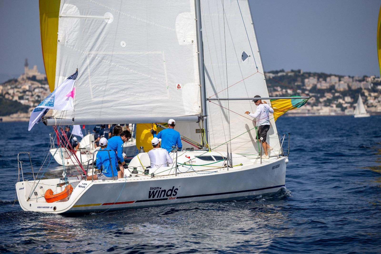 La régate des voiles du maritime